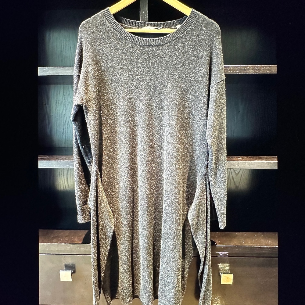 Vince wool and cashmere belted sweater dress, EUC